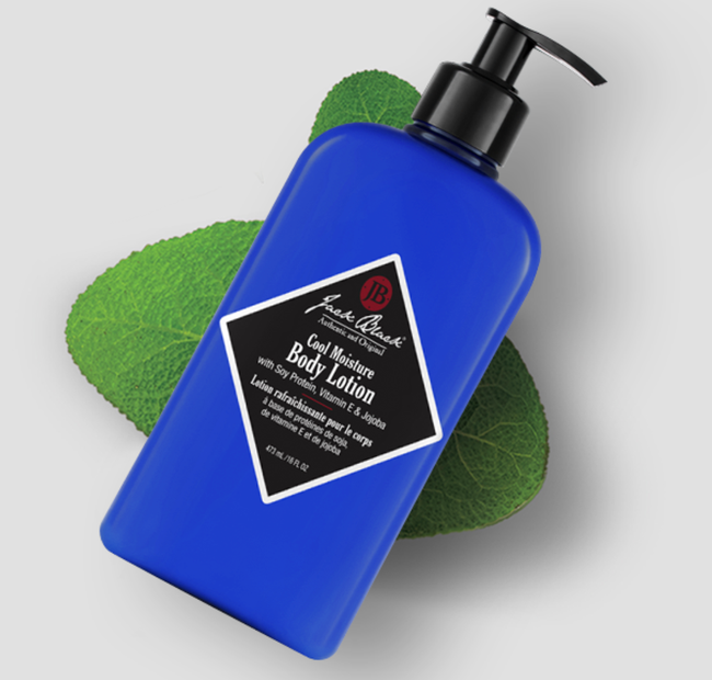 the lotion bottle