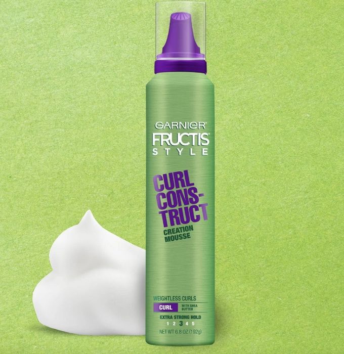 A bottle of curl mousse