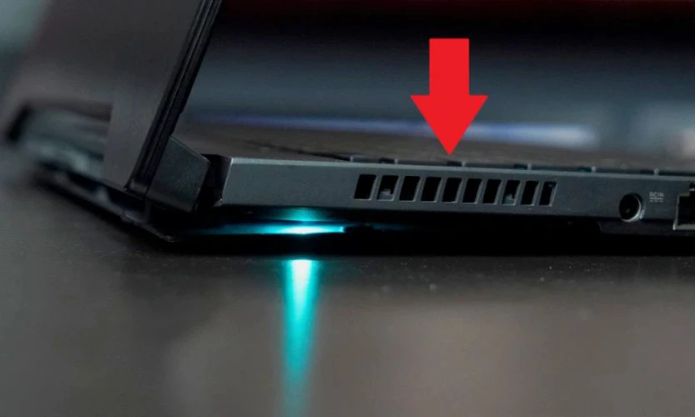 Vệ sinh ống hút gió của laptop