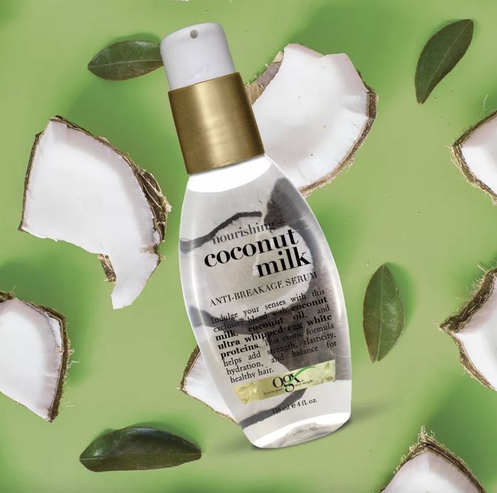 A bottle of hair serum