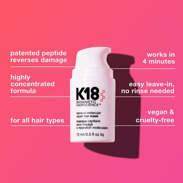 A bottle of the product