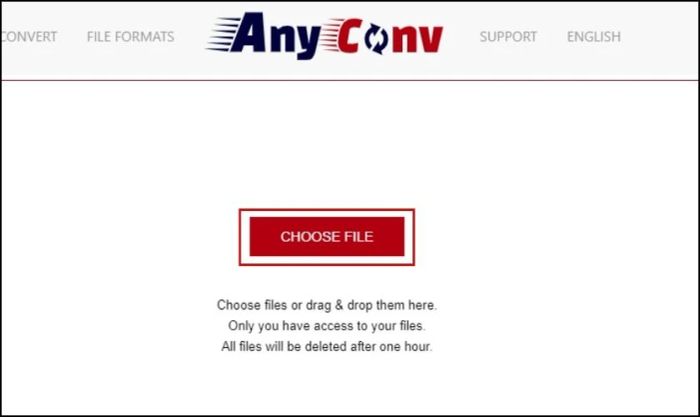 Chuyển XML sang PDF bằng AnyConV
