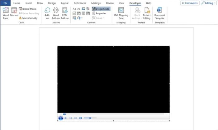 Cách thêm video có sẵn vào Word một cách nhanh chóng.