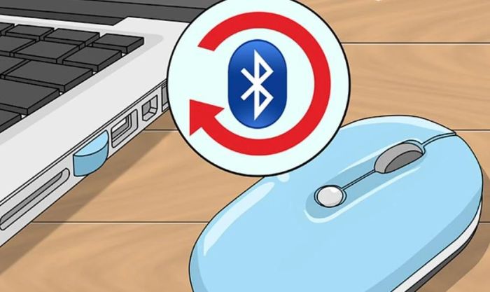 Cách kết nối chuột không dây với laptop qua Bluetooth.