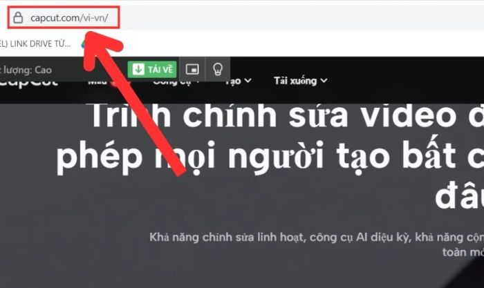 Cách tải Capcut cho PC mà không cần giả lập