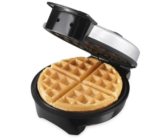 The waffle maker.