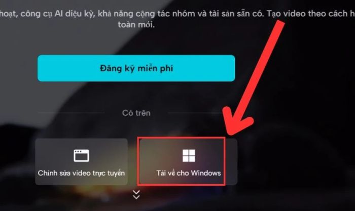 Cài đặt phần mềm Capcut phiên bản cho PC mà không cần dùng giả lập