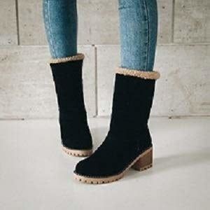 The same boots with the top flipped up, showing another stylish way to wear them.