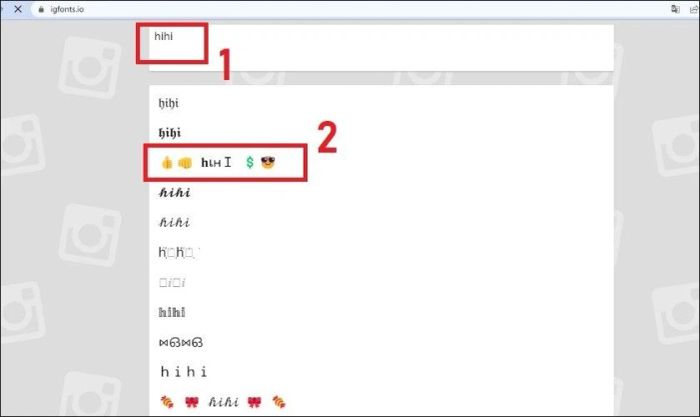 Hướng dẫn đổi font chữ trên igfonts
