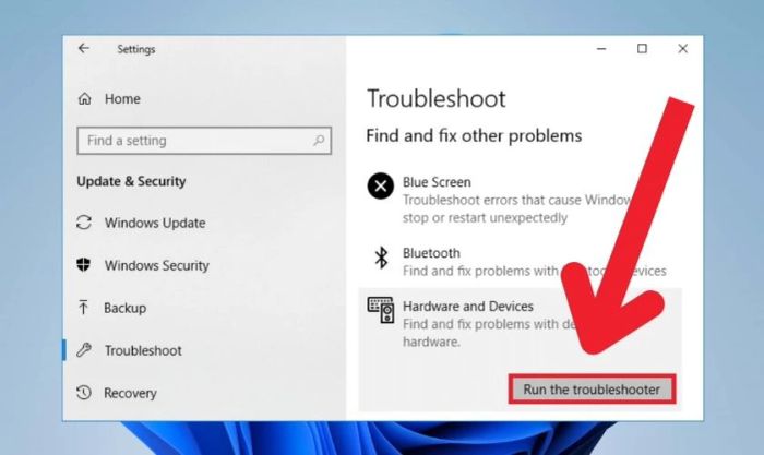 Thực hiện Troubleshooter để kiểm tra xem chuột cảm ứng trên laptop có gặp sự cố gì không.