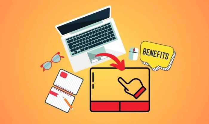 Công dụng của chuột cảm ứng trên laptop cực kỳ hữu ích và tiện lợi cho người sử dụng