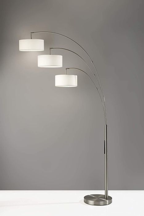 The Adesso Smart Home Circadian LED 3-Arm Arc Lamp.