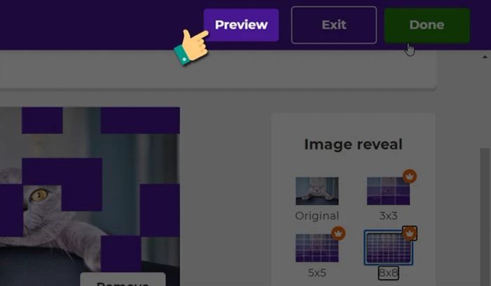 Nhấn vào Preview để kiểm tra lại câu hỏi trước khi hoàn thành