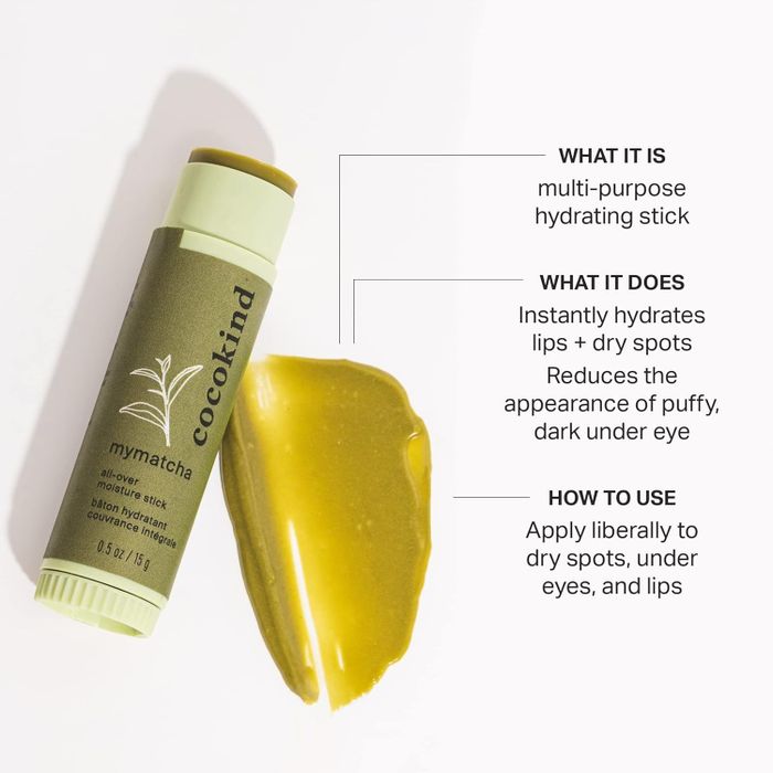 The moisturizing stick provides deep hydration for the skin.