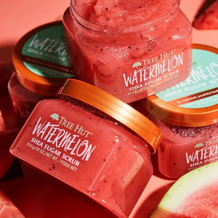 display of the sugar scrub