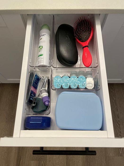 Reviewer image showing the organizers neatly arranged in a drawer.