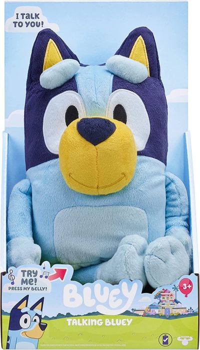Stuffed Bluey toy