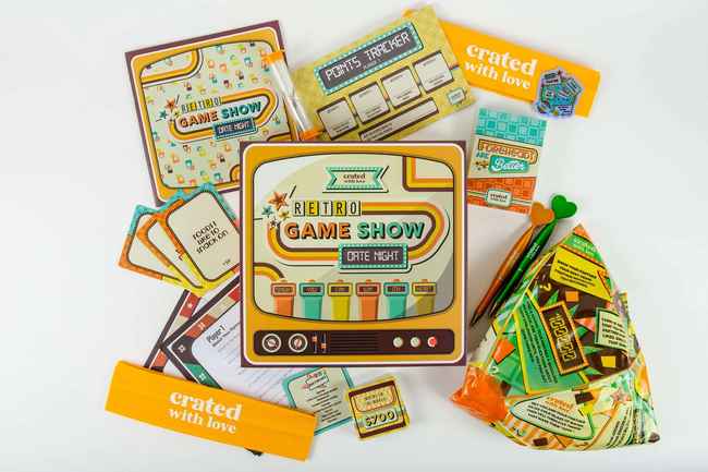 contents of the game show box