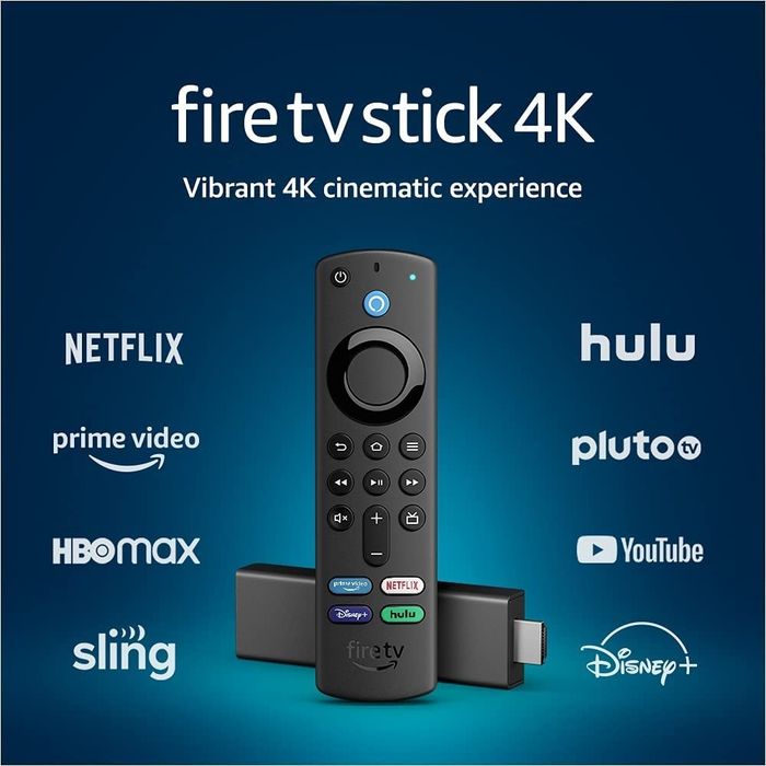 Infographic displaying the remote and compatible streaming services