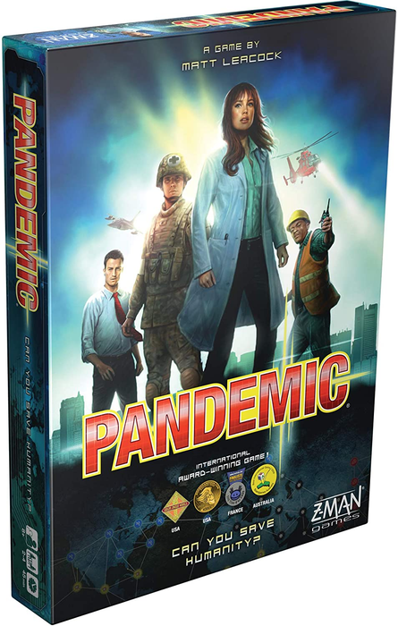 the box for the board game 