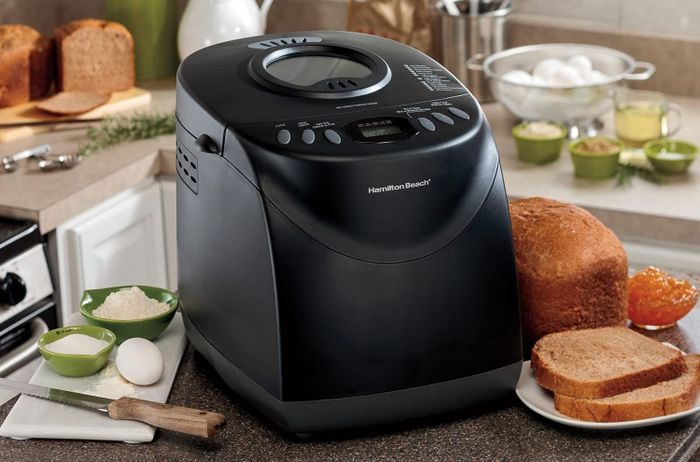 The bread-making machine.