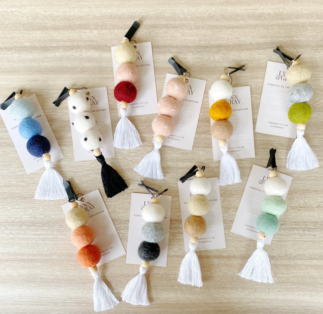 a variety of car diffusers available in different colors