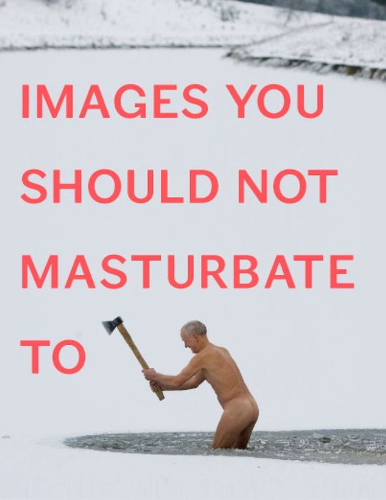 A book cover featuring a nude figure chopping ice.