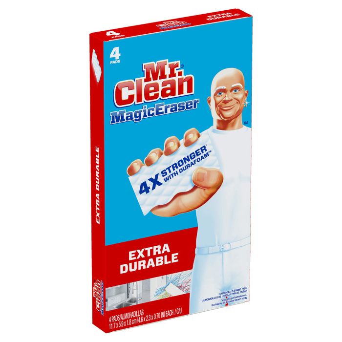 The package containing cleaning products