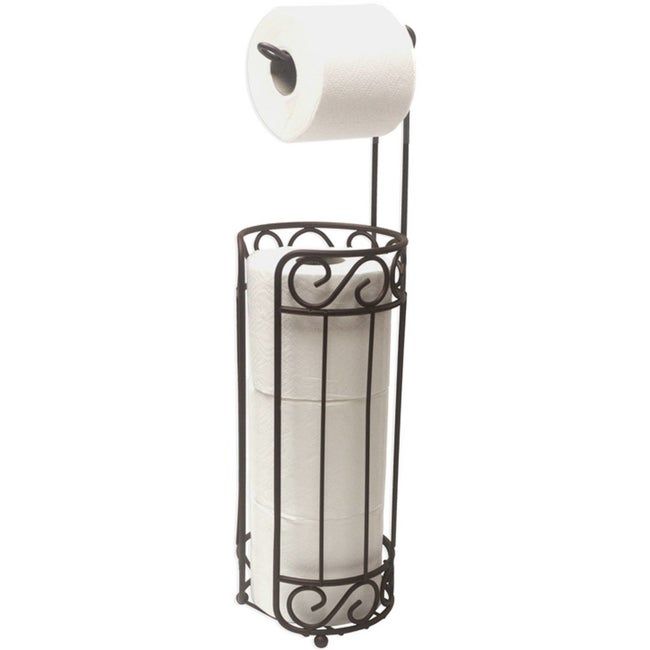 the toilet paper holder and dispenser