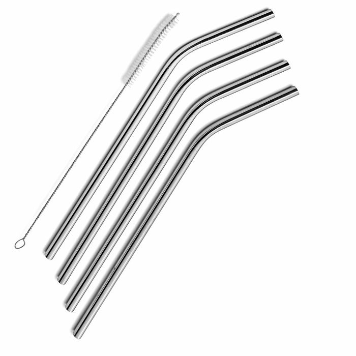 the stainless-steel straws