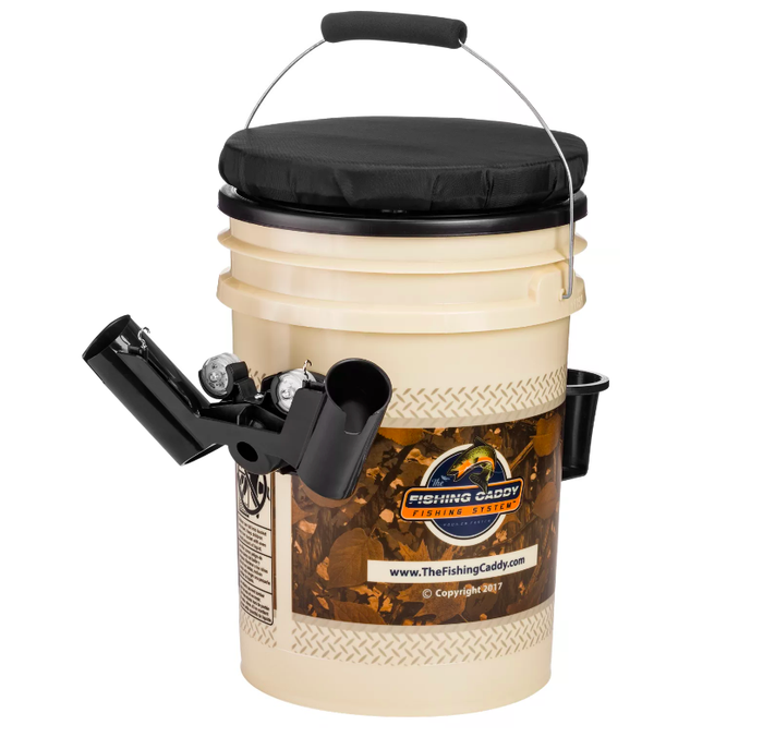 The ultimate fishing caddy, ready to elevate your bucket-life experience.