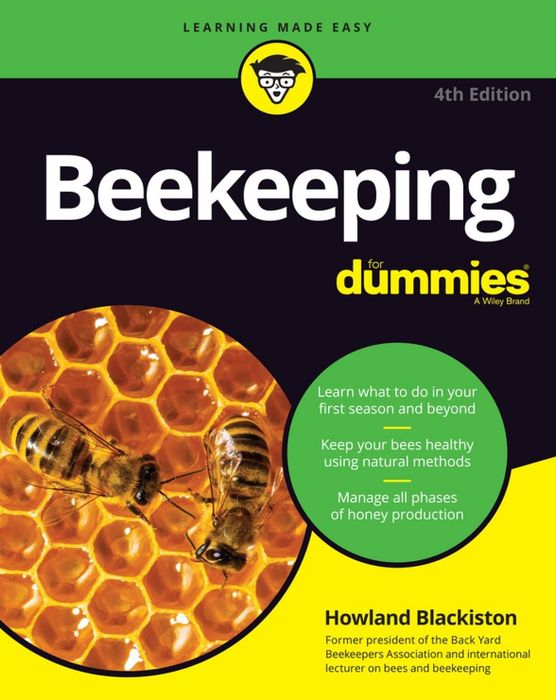 The cover of a beekeeping guide, a book that will provide everything they need to start their own hive and get buzzing.