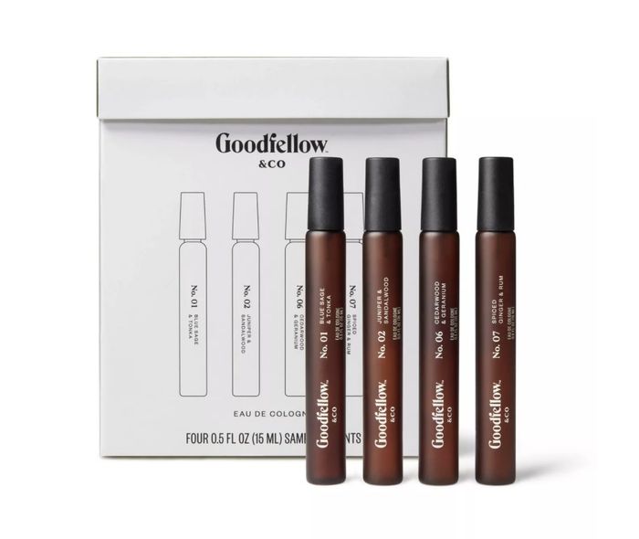 The cologne sampler set