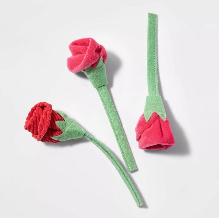 The individual toy roses