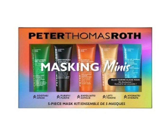 The mini masks in the packaging