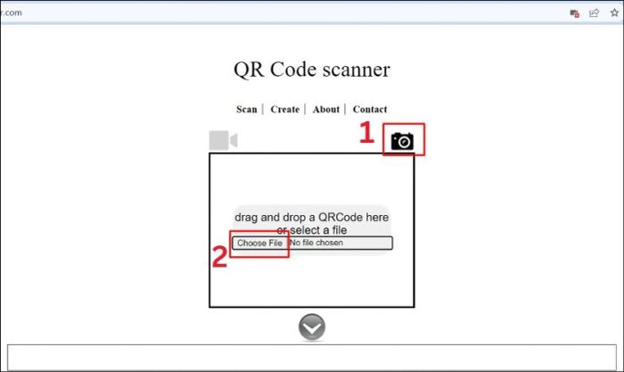hướng dẫn quét mã QR trực tuyến đơn giản trên máy tính