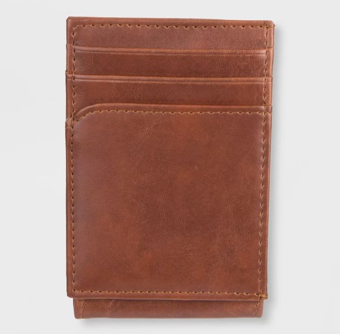 The sleek curved wallet