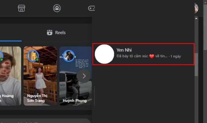 cách gửi đường link Facebook qua Messenger trên máy tính