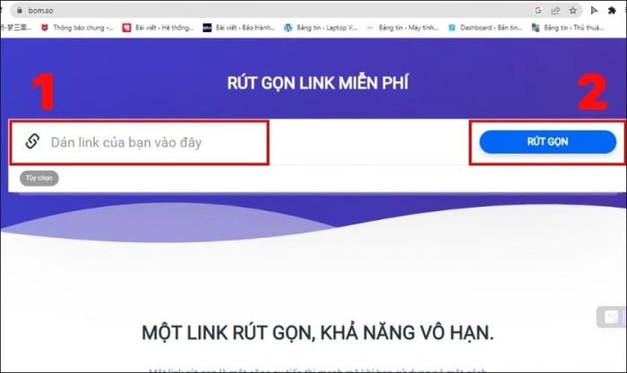 mẹo rút gọn đường link của trang cá nhân Facebook