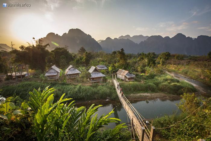ใครบอกว่ามันยาก... 4,000 บาท เที่ยววังเวียง ทานอาหารหรูและพักผ่อนสบายๆ