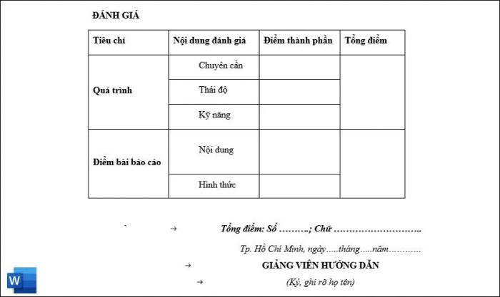 Cách tạo bảng trong Microsoft Word để trình bày thông tin rõ ràng và có cấu trúc.