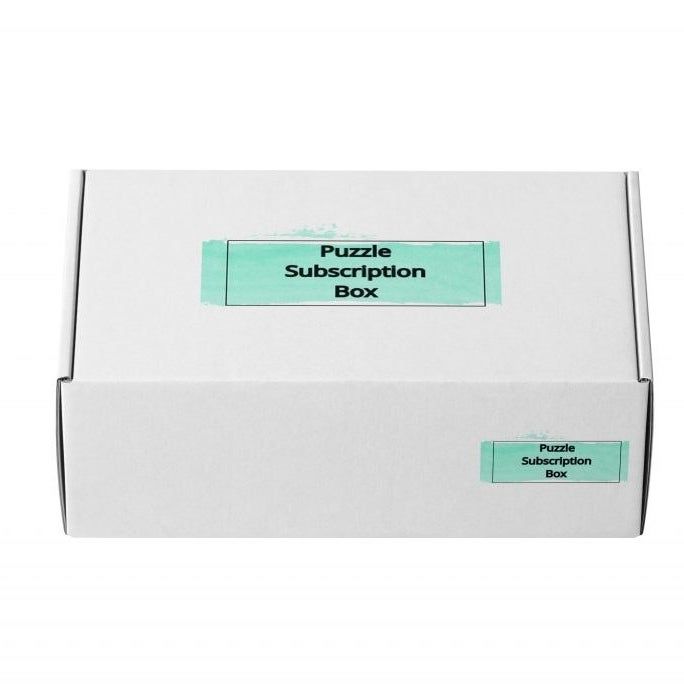 A white box with a blue label that reads 