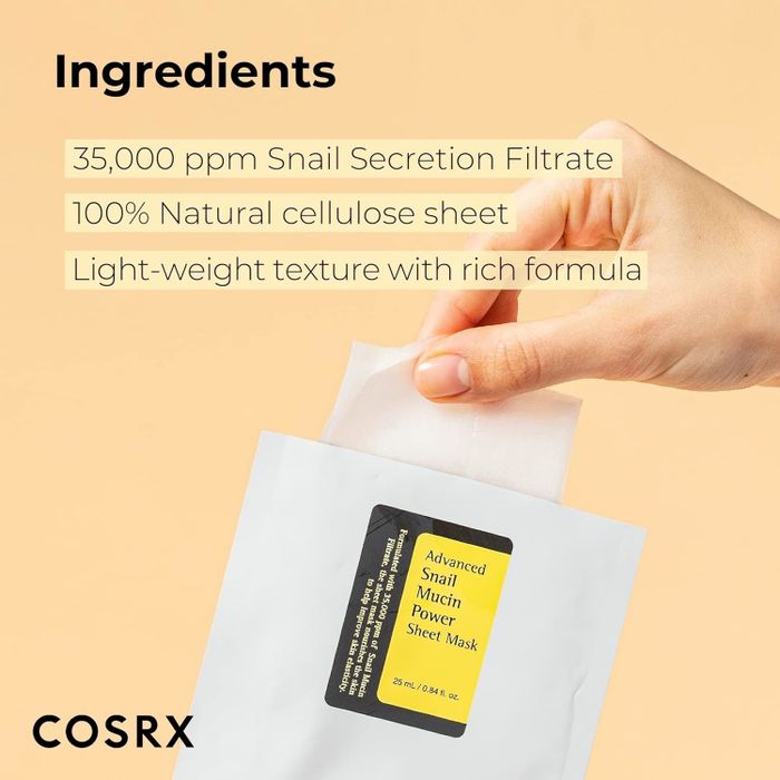 The packaging for the sheet mask