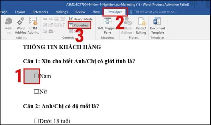 Hướng dẫn thay đổi dấu tích trong ô Check box