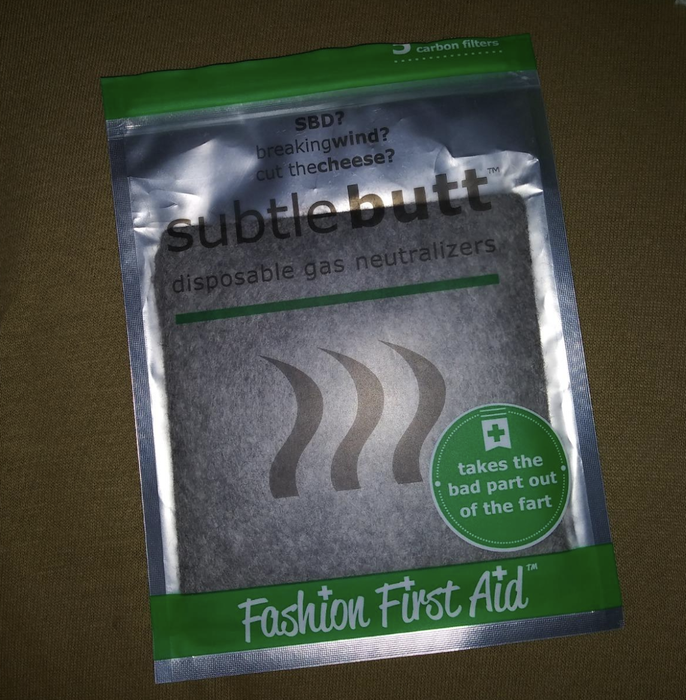 A customer review image showing the pack of pads