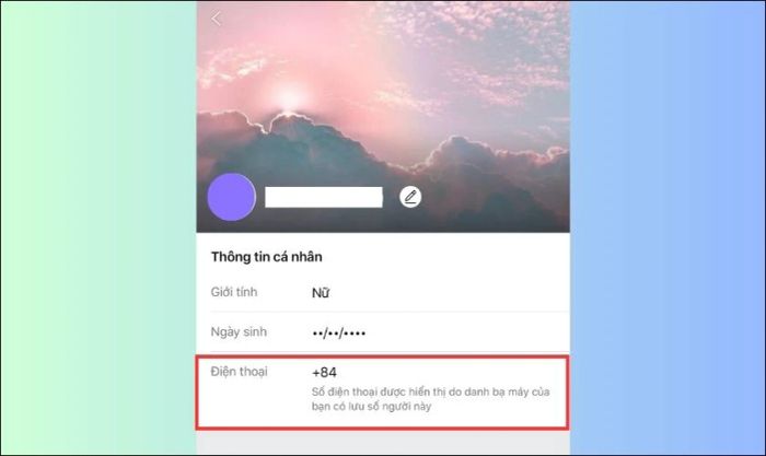 hướng dẫn cách tìm bạn Facebook qua Zalo