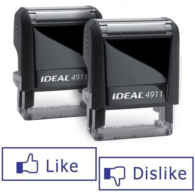like and dislike stamps