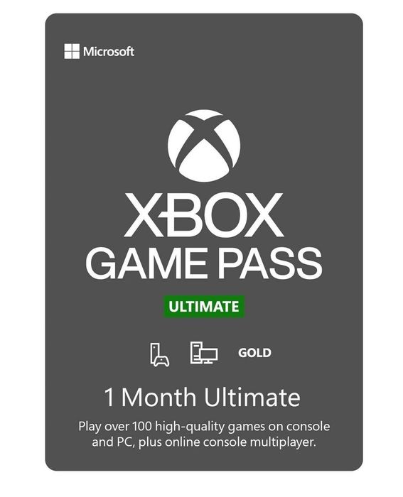 The Game Pass card