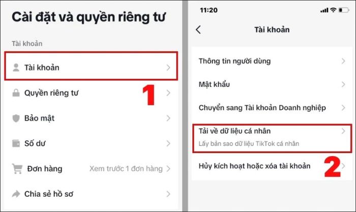 các bước thực hiện để kiểm tra lại toàn bộ video đã xem trên TikTok