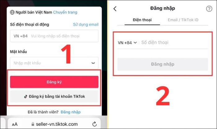Đăng nhập vào tài khoản TikTok của bạn